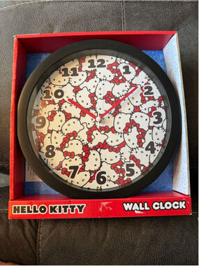 Hello Kitty Sanrio Wall Clock